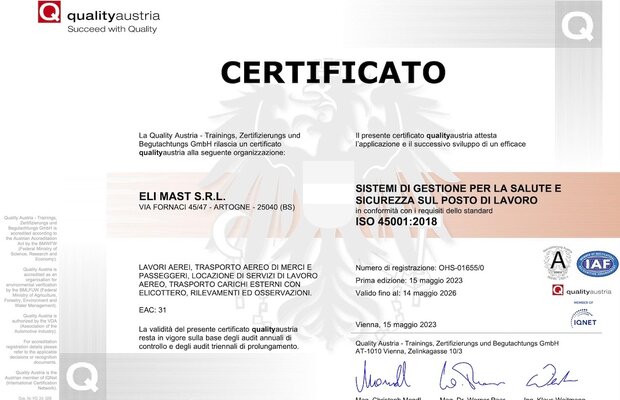Certificazioni