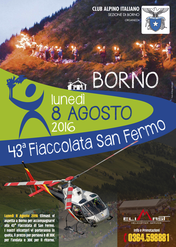 43° Torchlight procession of San Fermo