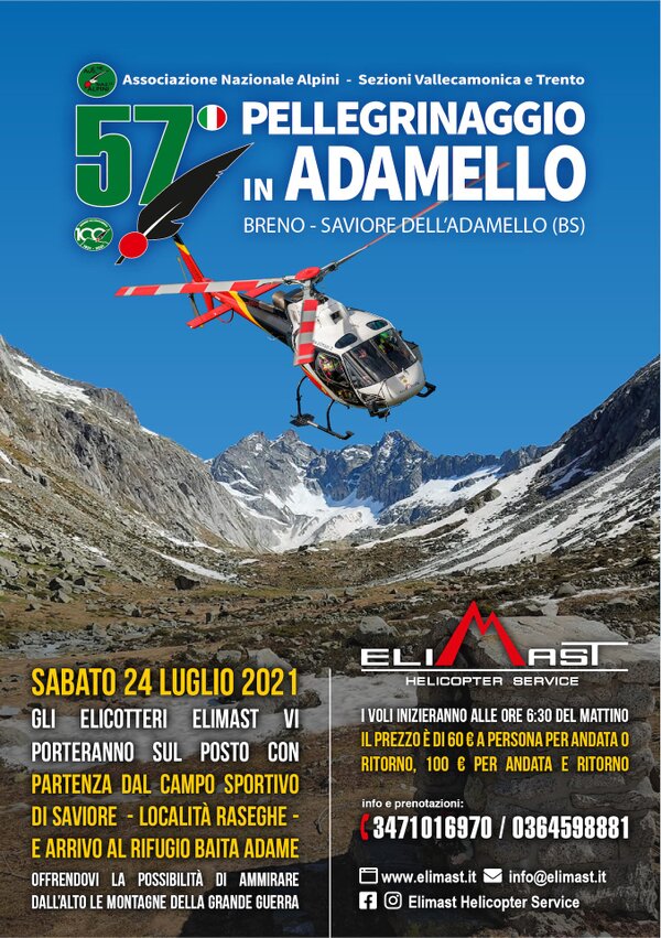 57° Pellegrinaggio in Adamello