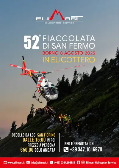 52° Torchlight procession of San Fermo
