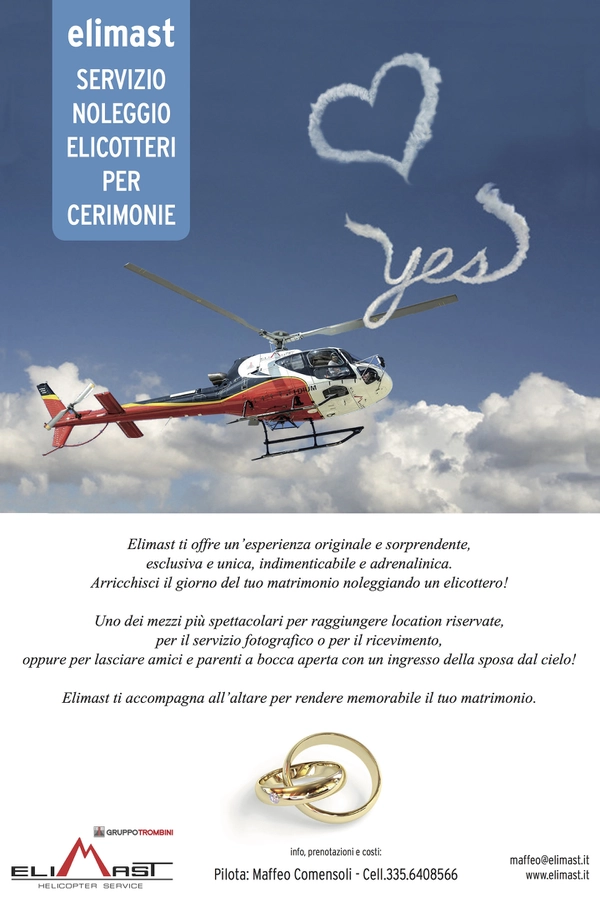 Helicopter Hire for Special Events