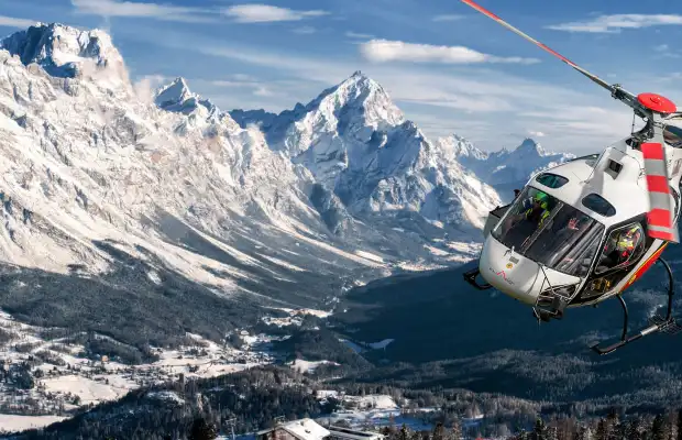 Transfer in Elicottero per CORTINA